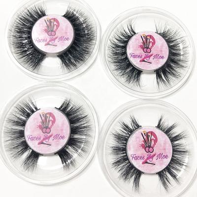 China Factory Good Quality Mink Natural Eyelashes Packaging Wholesale Custom Made 3D Tapered 15MM Mink Lashes Supplies from Qingdao for sale