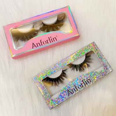 China Wholesale Good Quality Wholesale Good Quality Strip Lick 5D Packaging Boxes Pink 3d Mink Eyelash Paper Super Dramatic Fluffy 25mm Seller Customized Boxes for sale