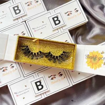 China Full soft private label strip lashes lasheswholesale 25mm mink fluffy eyelash custom luxury magnetic eyelash packaging box for sale