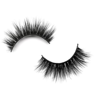 China Qingdao Good Quality High Quality Eyelash Strip Full Lashes Box Wholesale Bulk Silk Lashes Natural False 3d Mink Eyelashes Seller for sale