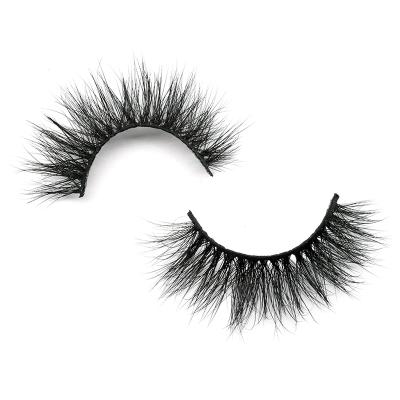 China Wholesale 25 mm 3d silk eyelashes best quality fake lashes best private label box packing mink strip lashes silk wholesale custom seller for sale