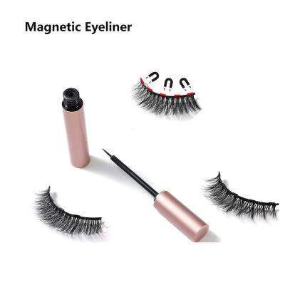 China New Trending Lashes Boxes 3d 25mm Mink Eyelash Magnetic Lashes Magnetic Eyeliner Custom Wholesale Sellers Magnetic Eyelashes for sale