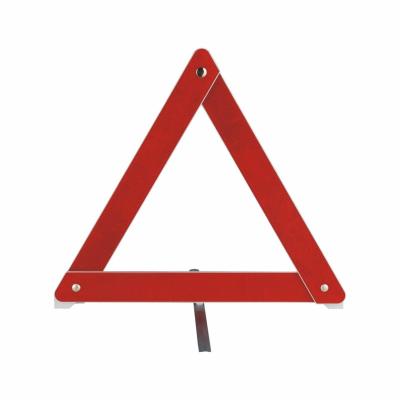 China Easily Handle and Assemble Professional Custom Car Folding Red Reflective Safety Warning Triangle for sale