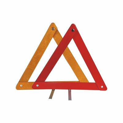 China Easily Handle and Assemble High Quality Folding Car Breakdown Safety Sign Roadside Warning Triangle for sale