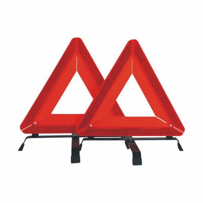 China Easily to handle and assemble Good Price Universal Car Emergency Sign Flashing Light Red Led Warning Triangle for sale