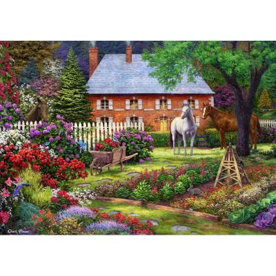 China Paintings Picture Wholesale Picture Embroidery Fabric Cross Stitch Kit Landscape Fabric Cross Stitch Europe Factory Cross Stitch Kit for sale