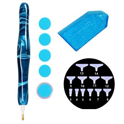 China Diamond Painting Tools Set Diamond Painting Pen Accessories Resin Pen Large Tray Amazon Diamond Tools and Accessories Lot DIY Hand Spot Drill Tool Hot for sale