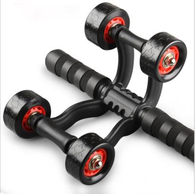 China Home Use Customized Exercise Gym Equipment Fitness ABS Wheel Roller For Workout for sale