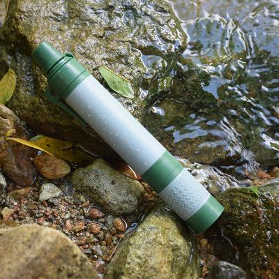 China 32Â ° F - 90Â ° F personal water filter straw for increasing camping, outdoor survival water filter parts for sale