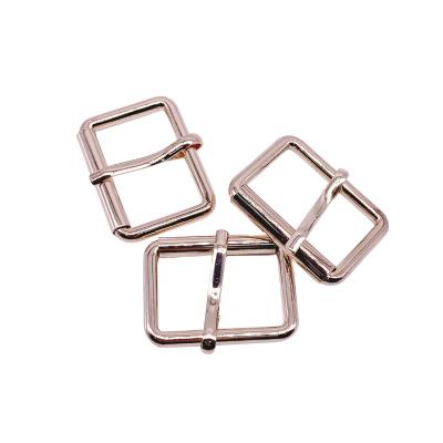 China Pin Buckle Factory Price Zinc Alloy Bag Buckle, High Quality Durable Pin Buckle With Roller for sale