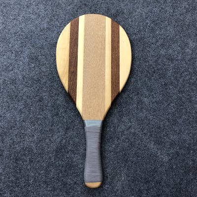 China Wooden Outdoor High End Beach Racket Sports Custom Frescobol for sale