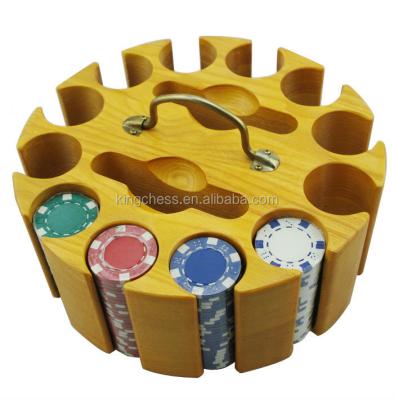 China wooden casino product gambling poker chips rack set in stock C1404165 for sale