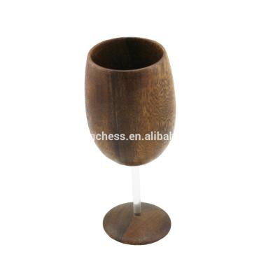 China Best Viable Wine Glass And Wooden Tumblers Rate At Least for sale