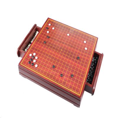 China Wooden Go Game Set With Box for sale