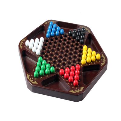 China Chinese Wooden Multiplayer Wooden Controller With Glass Bead Board Game for sale