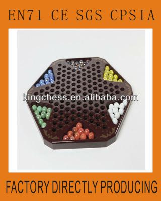 China Chinese Checkers Set Wooden Board Game for sale