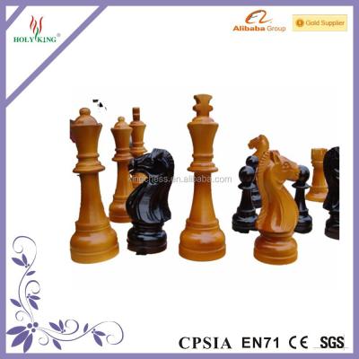 China wooden wooden outdoor chess set for sale