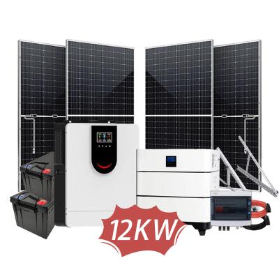 China Hot Selling High Efficiency Solar Panels 12kw Solar Power System for sale