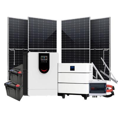 China Hot Selling High Efficiency 10kw Off Grid Tied Solar Power Energy System for sale