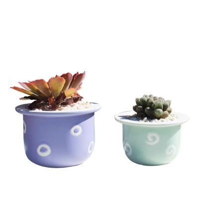 China Macetas 3D Small Flower Plant Pots Extra Large Silk Pot Bunga Hidroponik Modern Ceramic White Succulent Geometric Nordic Orchid Style for sale