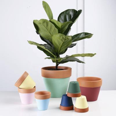 China 2019 Modern New Design Custom Terracotta Flower Pot Planter For Indoor And Outdoor Use for sale