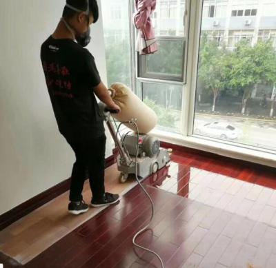 China Wooden Wood Floor Sanding And Leveling Machine 4kw Manufacturer for sale