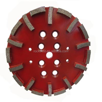 China High Efficiency 250mm Concrete Floor Grinding Wheel For Floor Grinder for sale