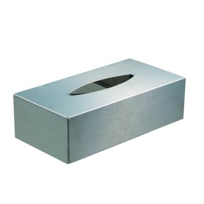 China Factory Supply Bulk Supply Custom Modern Minimalist Stainless Tissue Box Luxury Tissue Boxes for sale