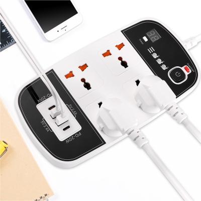 China Overload Protection Guaranteed Various Power Quality Switch Desktop Power Socket Universal Power Outlet Panel for sale