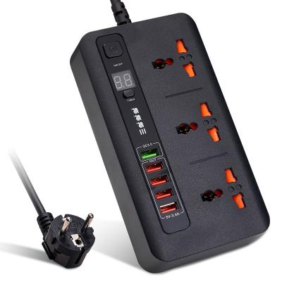 China Commercial Goods Using Low Price Power Socket With Universal USB Power Socket Extension Panel for sale