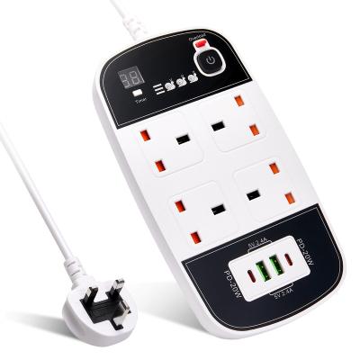 China Economic Overload Protection Custom Design USB Universal Purchase Socket Power Panel Power Socket for sale