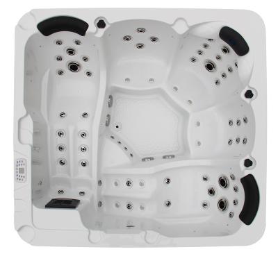 China Free hot sale factory price 5 person use outdoor massage hot tub for sale