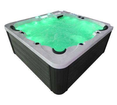 China Freestanding Five Person Spa Hot Tub With Overflow Bathtub for sale