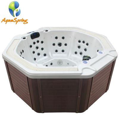 China 7 Person Freestanding Balboa Outdoor Hot Tub Spa for sale