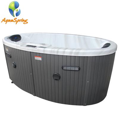 China Free Vendor Swimming Pool Oval Outdoor Hot Tub Spa for sale