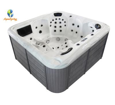 China New design free fashion balboa shed outdoor 6 person spa for sale