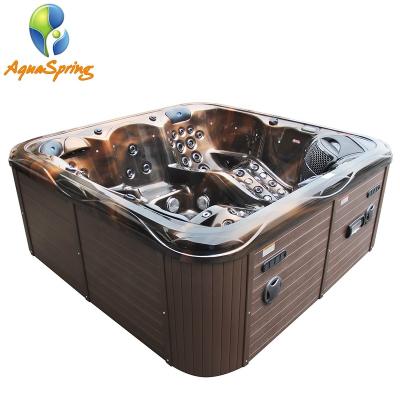 China New design CE approval whirlpool spa free massage for 5 person with balboa system for sale