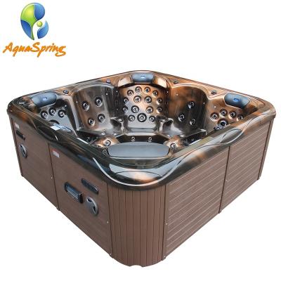 China New Design CE Approval Balboa Acrylic Freestanding Balboa Outdoor Spa Hot Tub for sale