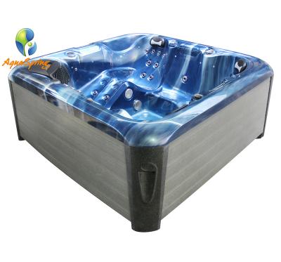 China Freestanding Whirlpool Spa Massage 5 Person Balboa Hot Tub for sale