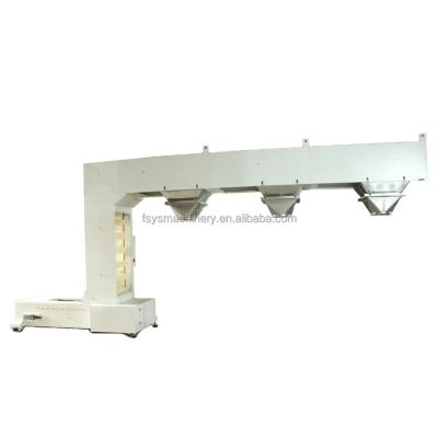 China High Efficiency PLC Food Elevator Multi Conveyor Dump Z Type With ABS Hopper for sale