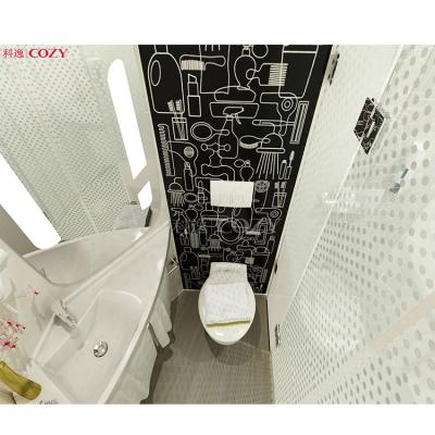 China Modern Prefab Bathroom Unit All In One Bathroom Units BUL1720 for sale