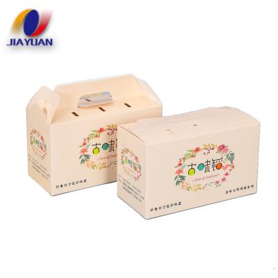 China Recyclable Paper Cake Gift Box Custom Printing Rectangular Packaging Printing for sale