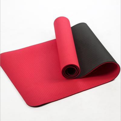 China Non-Slip Yoga 6mm Strip Yoga Mat For Dedicated Outdoor Yoga Studio Fitness Mat Exercise Mat for sale