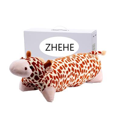 China ZHEHE Sustainable Natural Latex Children's Cartoon Pillow Can Be Stand Or Pillow for sale