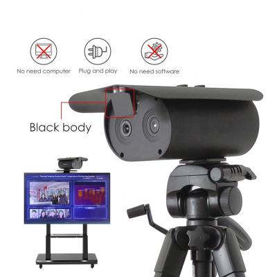 China Motion Detection CCTV Thermal Imaging Camera Human Body Temperature Detector Fever Screening Thermal Imaging Camera for sale