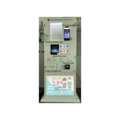 China Metro Station PPE Vending Machine for Foods and Cash and Drinks Card PPE Vending Machine Touch Screen Vending Machine for sale