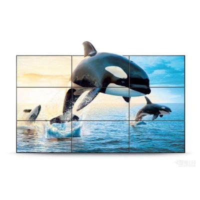 China Indoor 55inch Ultra Shrink Bezel LCD Video Wall 1.7mm for sale