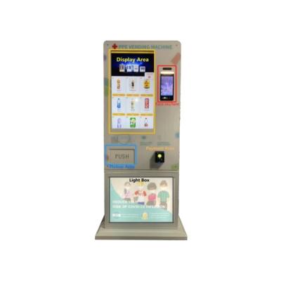 China Best Quality Hotel Metro Station Shopping Mall Vending Machine for Foods and Cash PPE Vending Machine Touch Screen Vending Machine and Drinks Card for sale