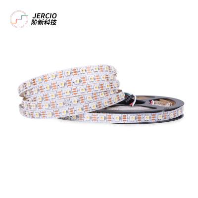 China JERCIO SK6812/WS2812/XT1511-RGBW Decorative Lighting Accessible Flexible Strip 30/60/74/96/144 LEDs/M Individually RGBW 5050 SMD LED for sale