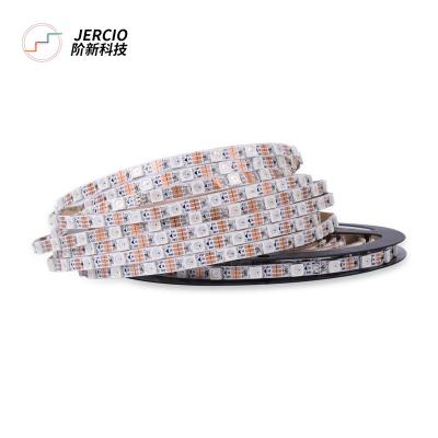 China JERCIO SK6812/WS2812/XT1511-RGB 5mm Width SMD 5050 RGB Individually LED Decorative Lighting Accessible PCB Strip for sale